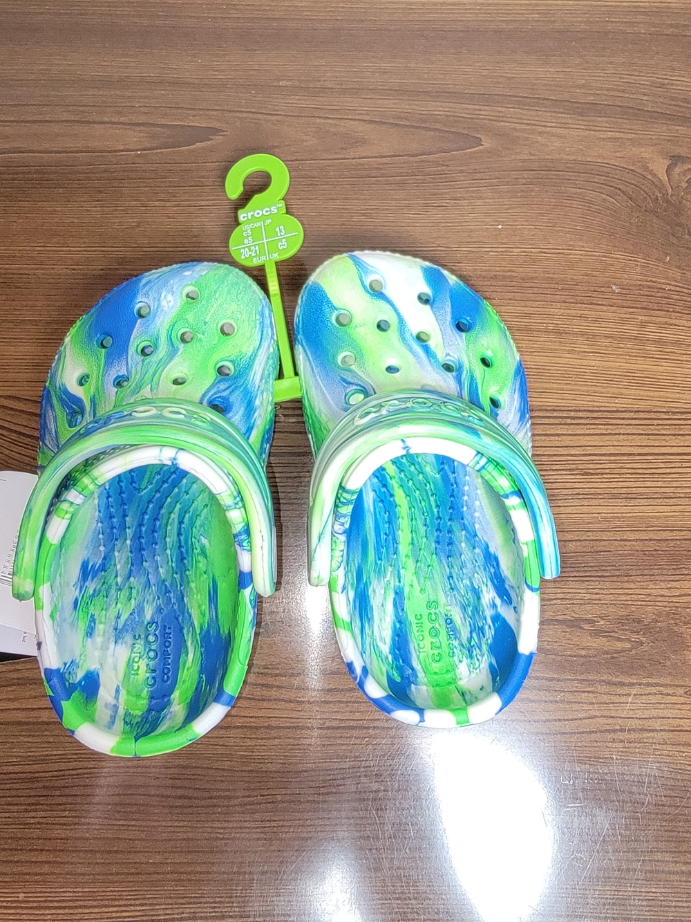 Crocs Kids' Classic Glow Clog - Size 5 Toddler
